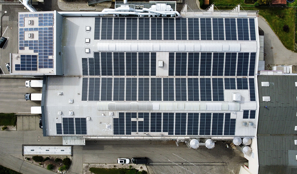 Image PV für Industrie - und Gewerbe Dachflächen