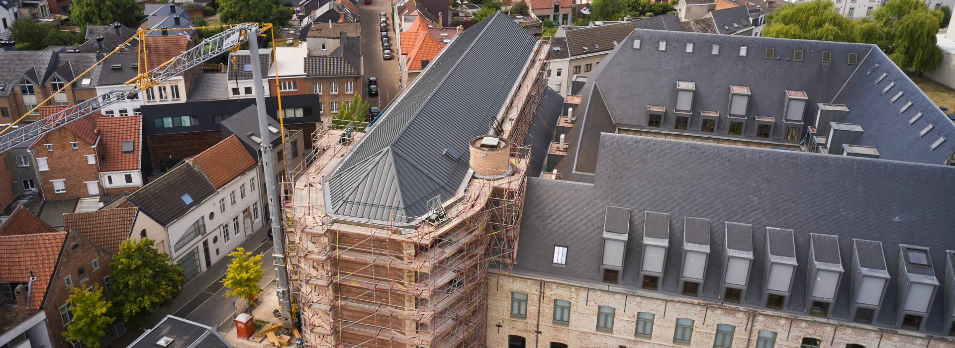 PV-Anlage für 400 Jahre altes Dominikanerkloster in Mechelen, Belgien
