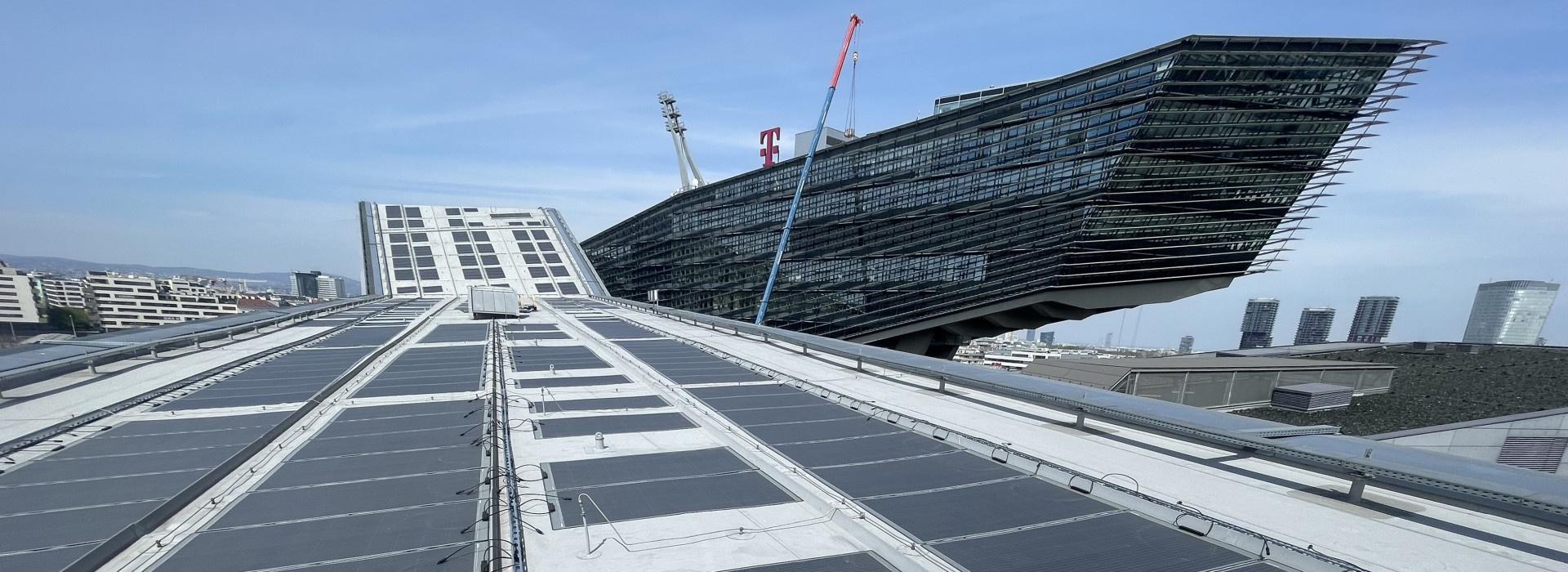 DAS Energy auf dem T-Center Wien