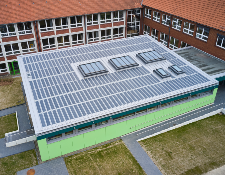 PV system for elementary school Wriedel, Germany PV system for elementary school Wriedel, Germany