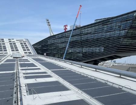 DAS Energy auf dem T-Center Wien DAS Energy auf dem T-Center Wien