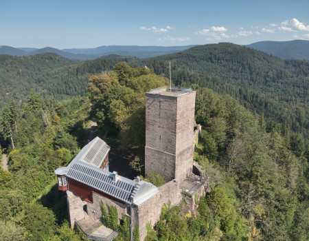 DAS Energy PV-Anlage auf denkmalgeschützter YBurg in Baden-Württemberg