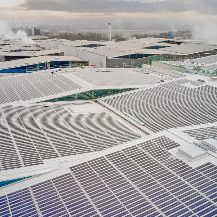 Photovoltaik für Metall Stehfalzdächer