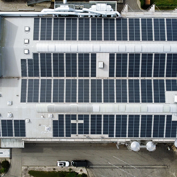 PV für Industrie - und Gewerbe Dachflächen