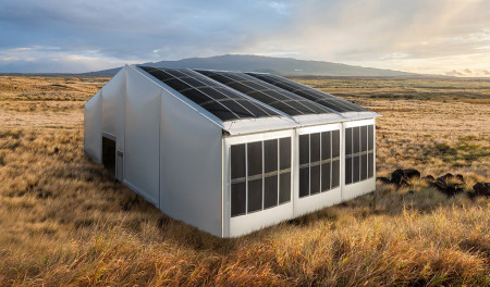 Solar-Lösung für große Zelte Solar-Lösung für große Zelte